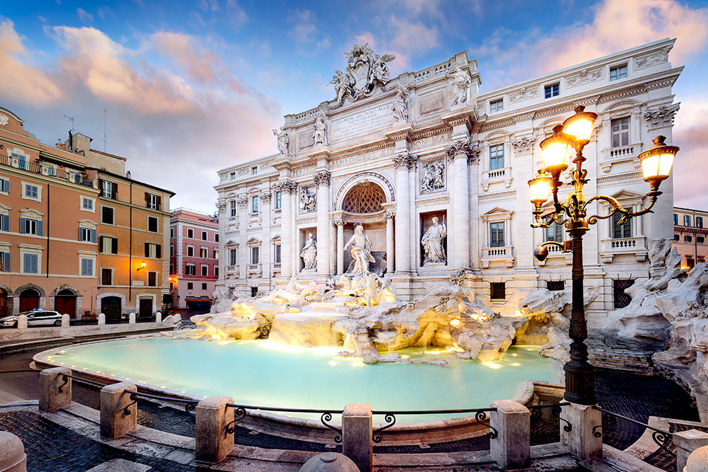 Rome's Trevi Fountain