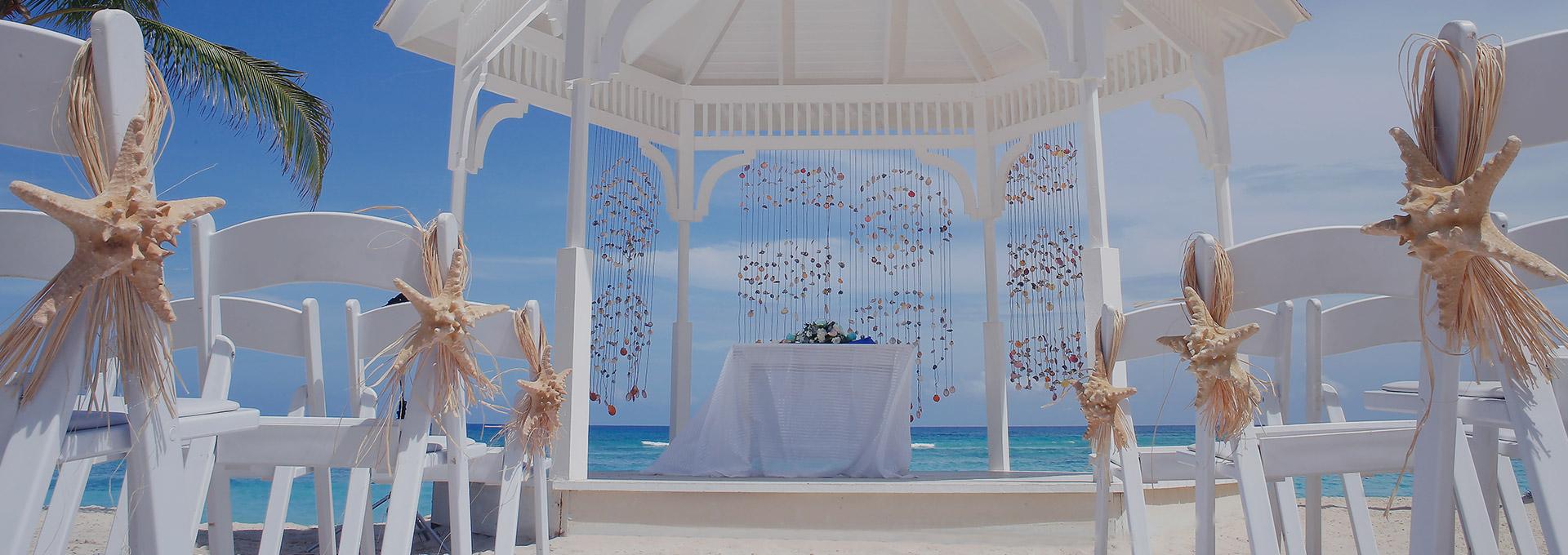 Destination wedding venue at a Majestic resort