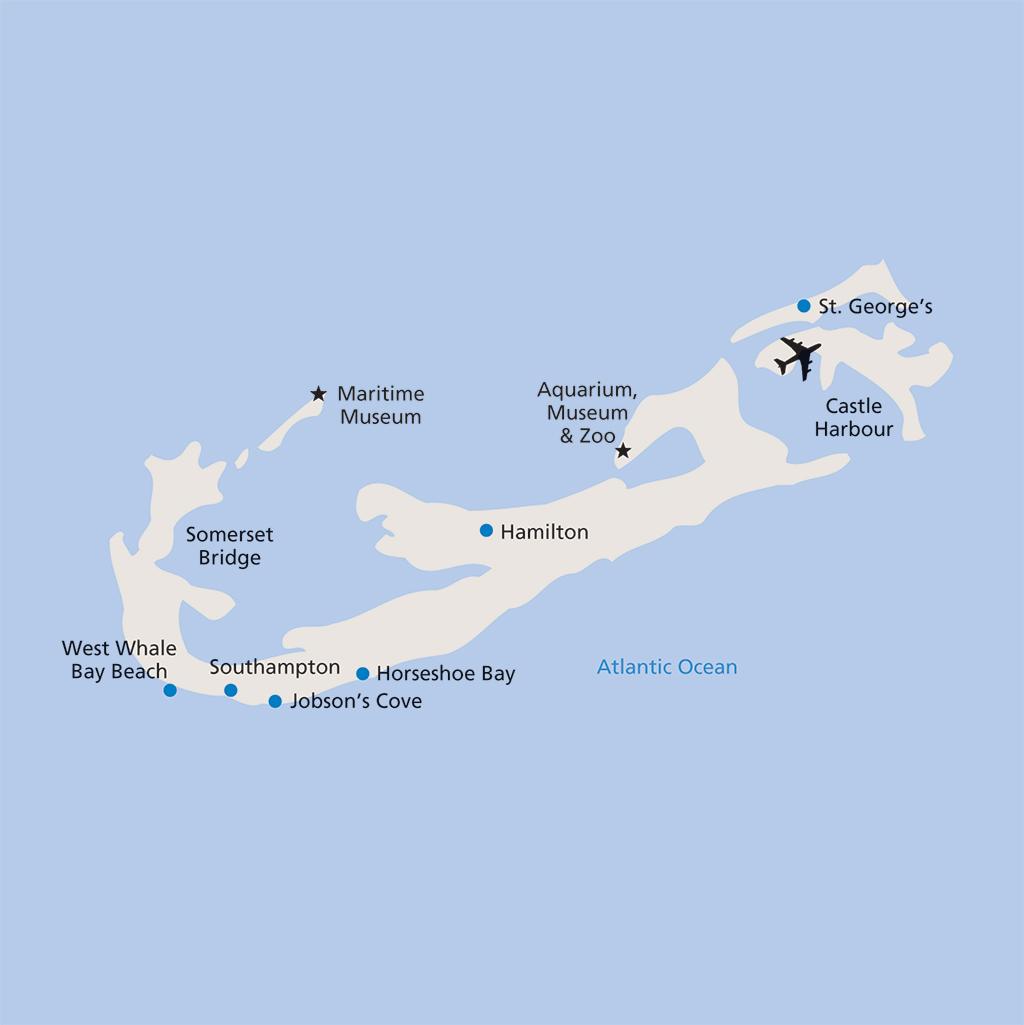 Map of Bermuda