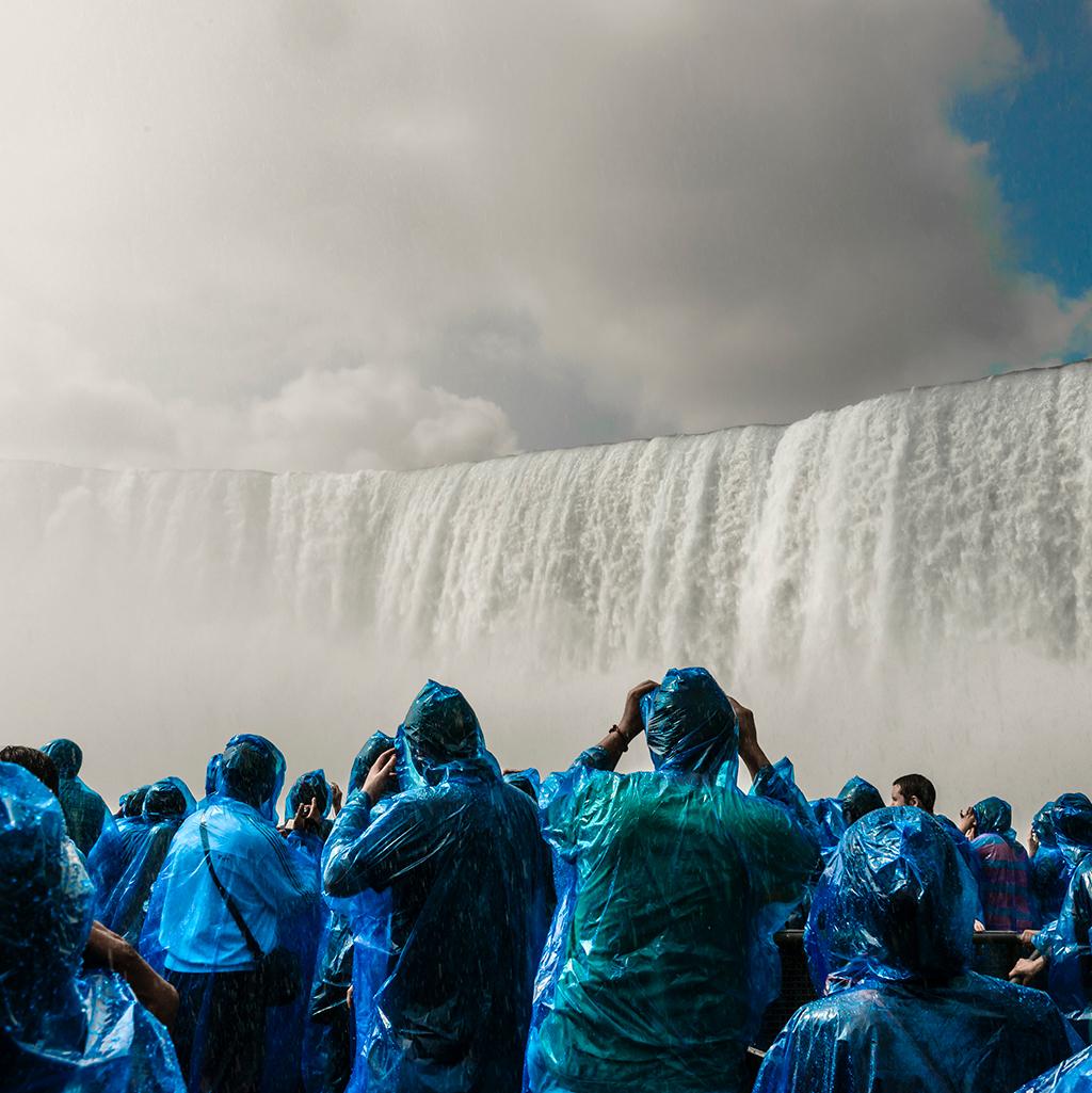 Majestic views of Niagara Falls from Canada