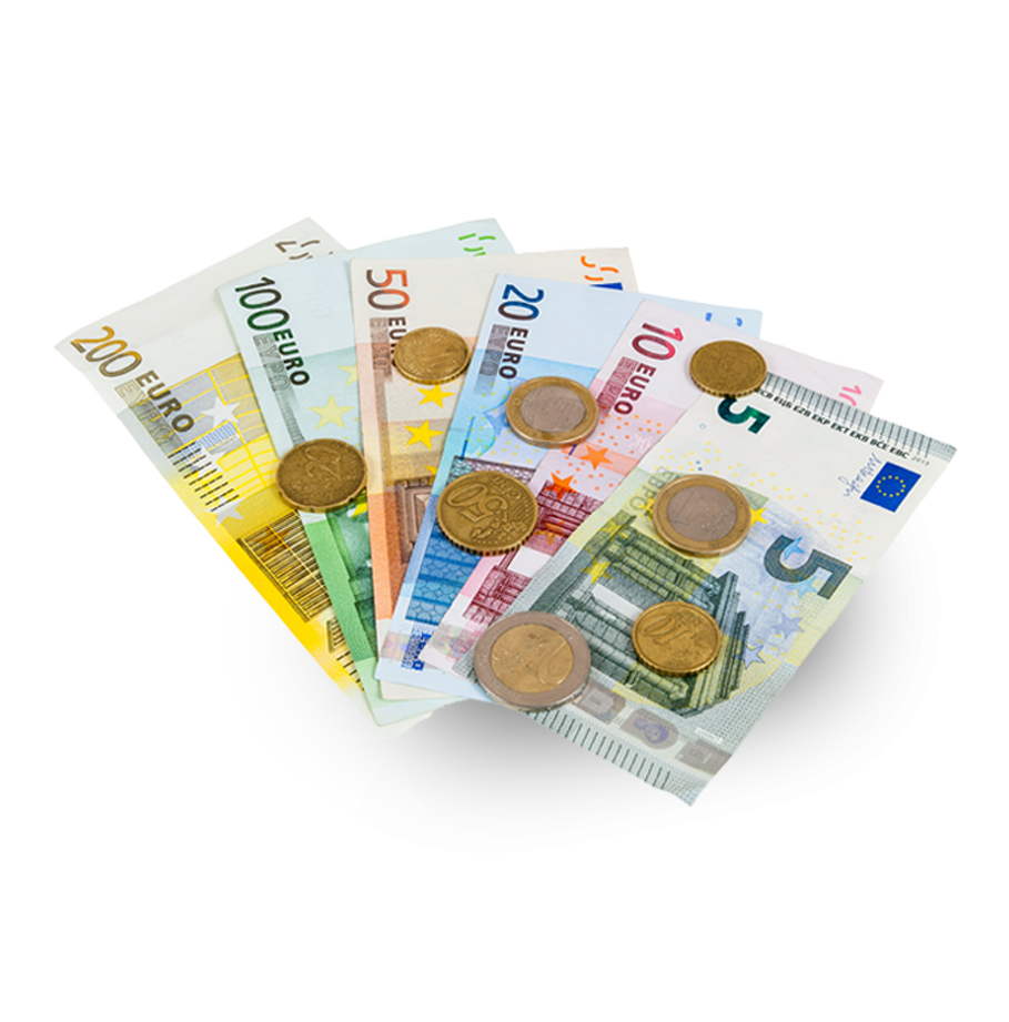 Euros the currency of Europe