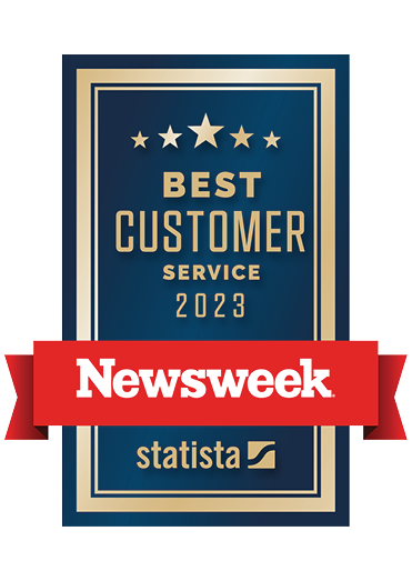 Best Customer Service Award from Newsweek