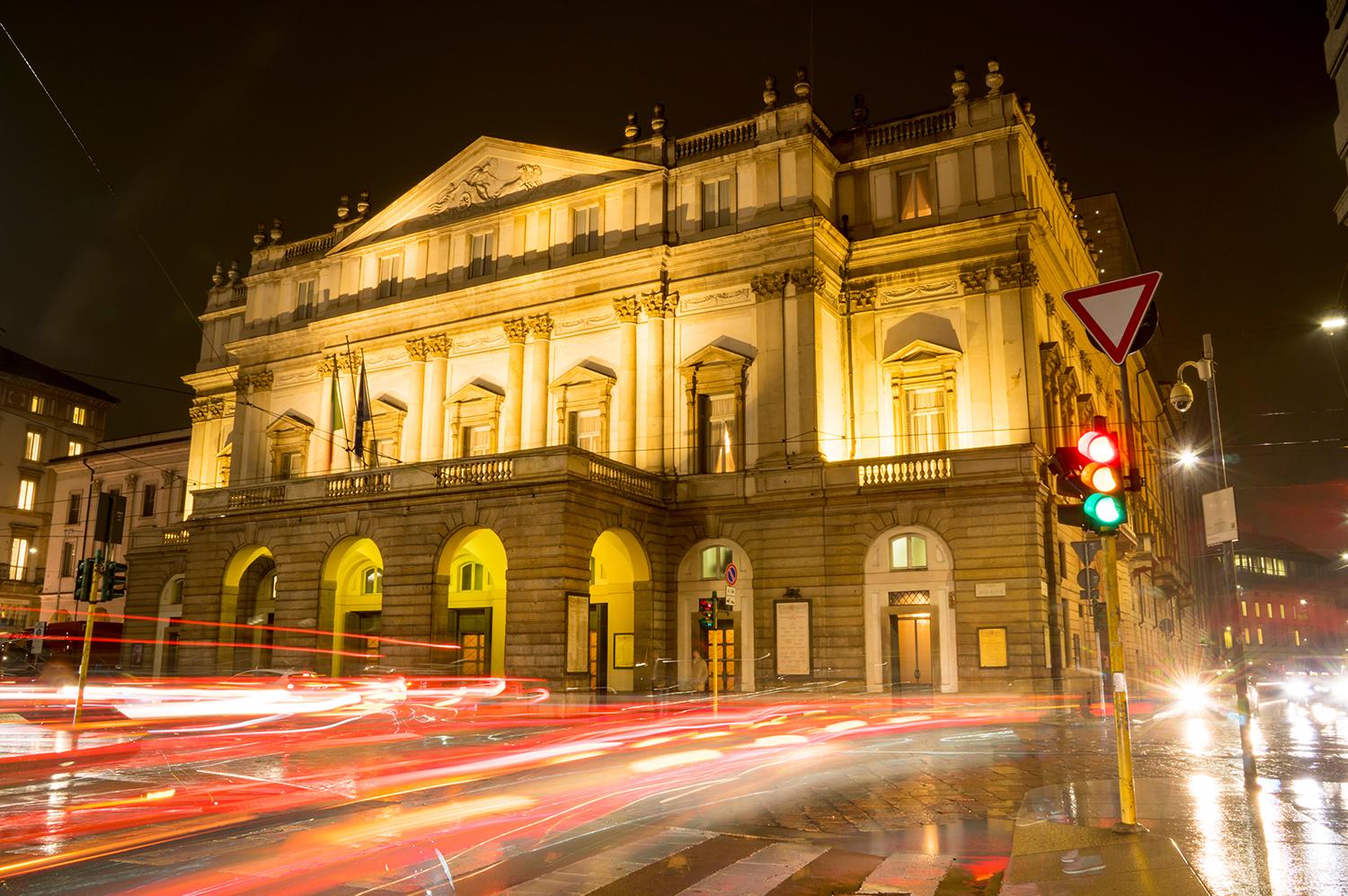 La Scala Opera House in Milan, Italy