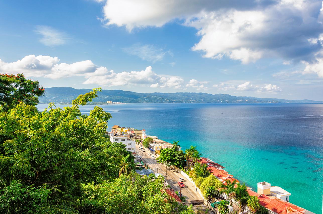 Stunning ocean views from Montego Bay